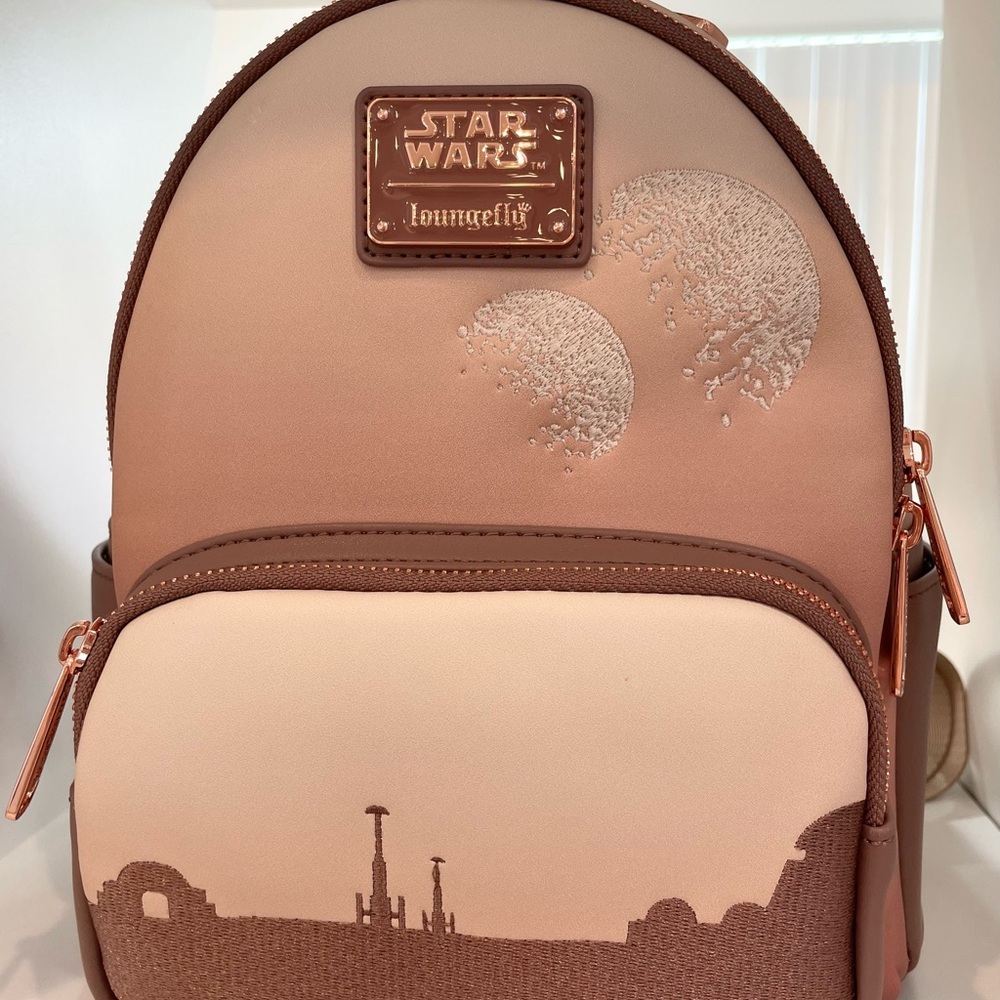 Disney Loungefly Star Wars Tatooine Backpack.